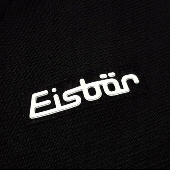 SOLD Eisbar Men’s Wool Full Zip Black Sweater Jacket Size Large (52 EU) - Picture 5 of 7